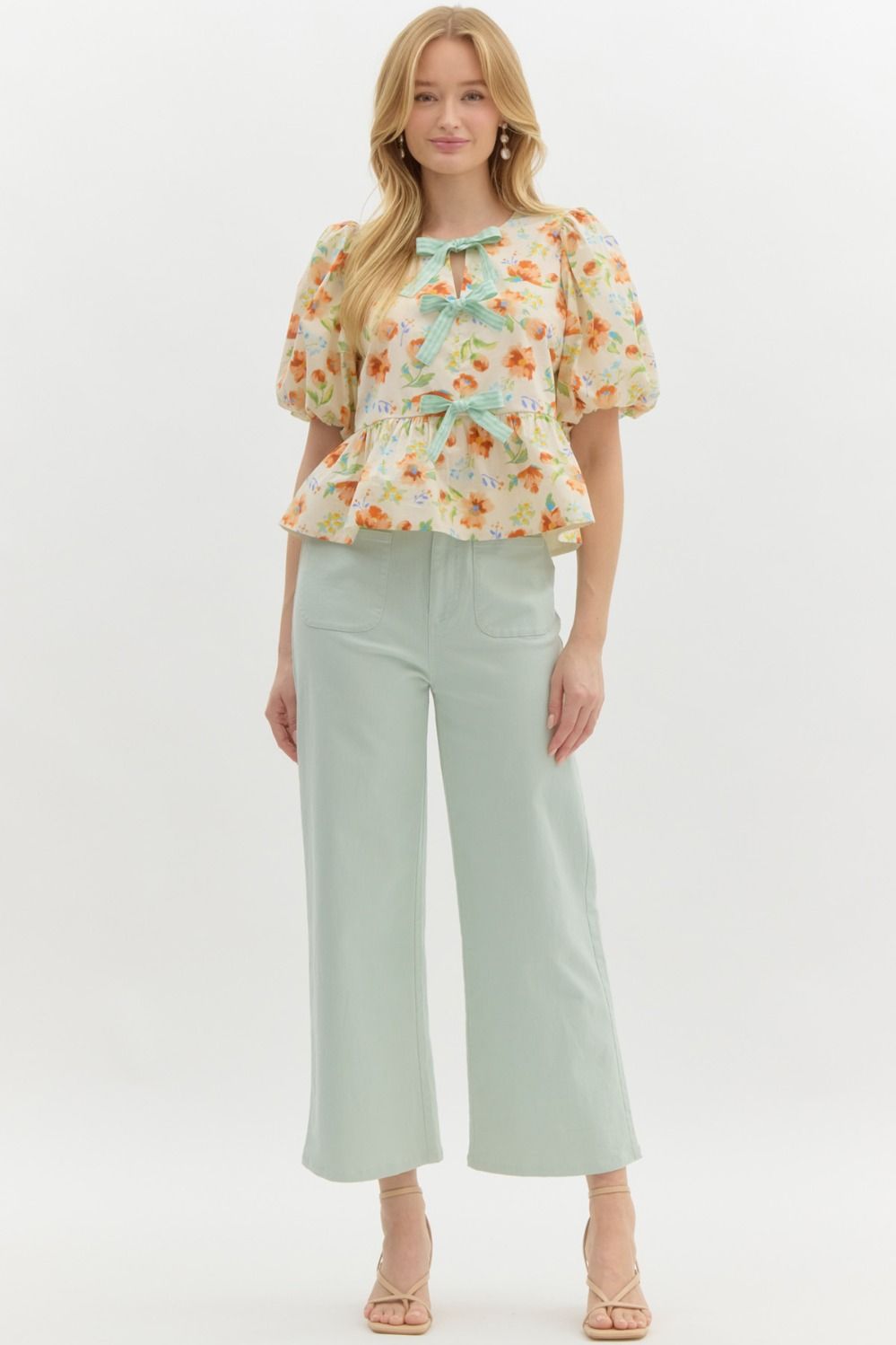 Seafoam Ankle Pants