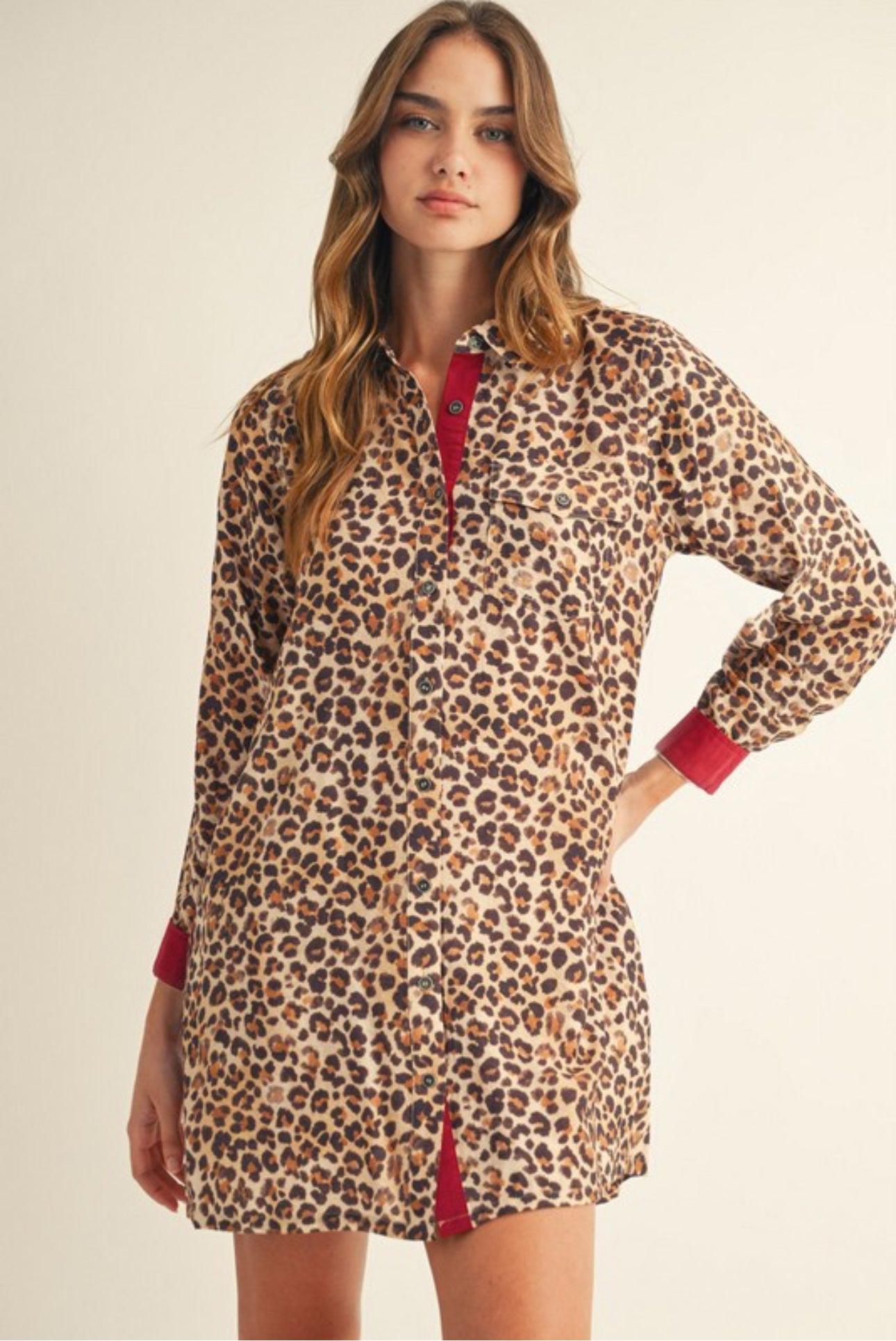 Lizzy Leopard Dress