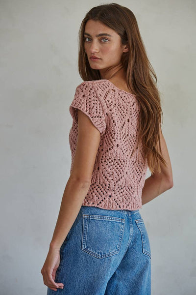 Carla Crochet Top