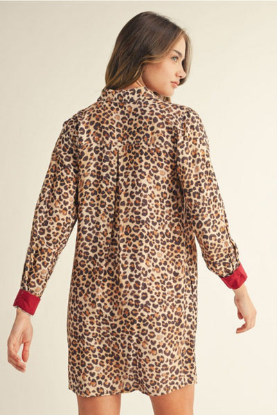 Lizzy Leopard Dress
