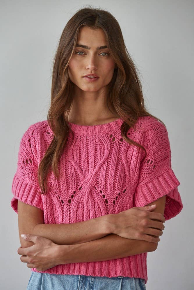 Wendy Knit Sweater Top