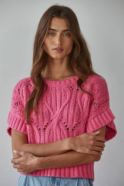 Wendy Knit Sweater Top