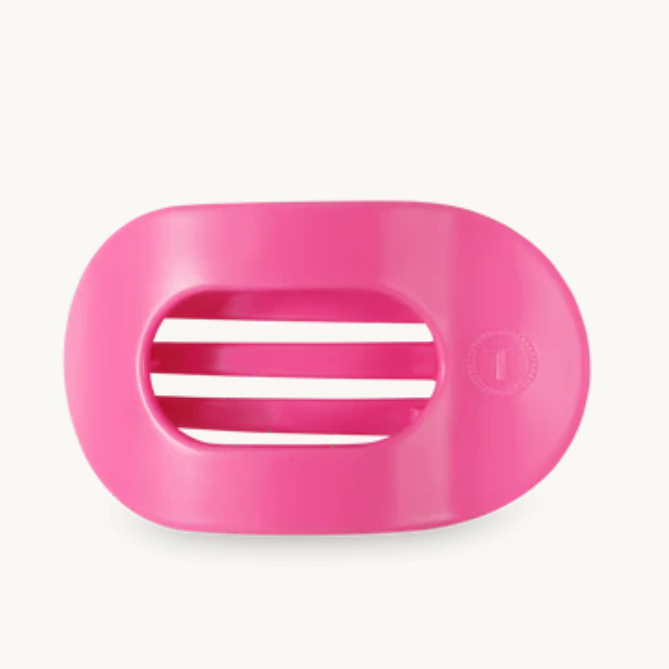 Teleties-Large Flat Round Hair Clip