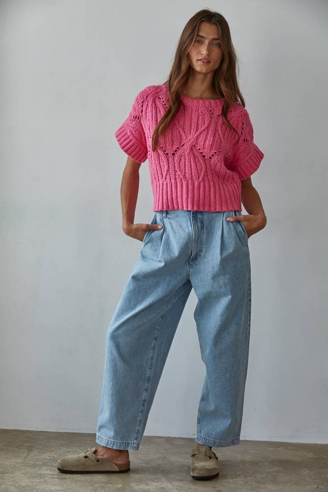 Wendy Knit Sweater Top