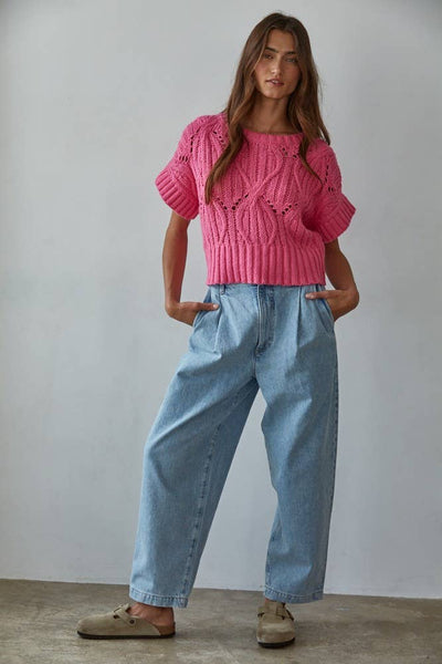 Wendy Knit Sweater Top