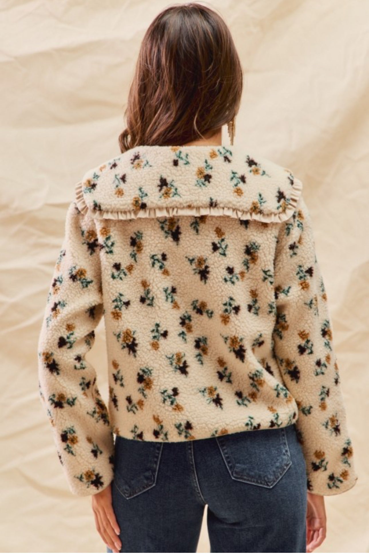 Avery Floral Sherpa