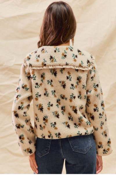 Avery Floral Sherpa