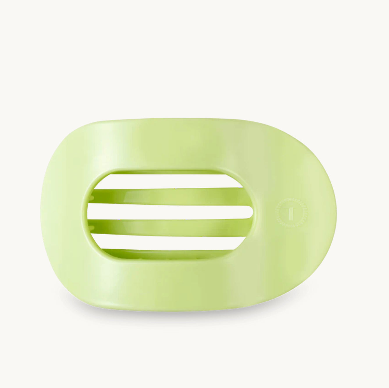 Teleties-Large Flat Round Hair Clip