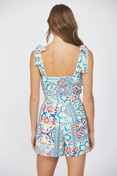 Phoebe Strap Tie Romper