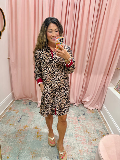 Lizzy Leopard Dress