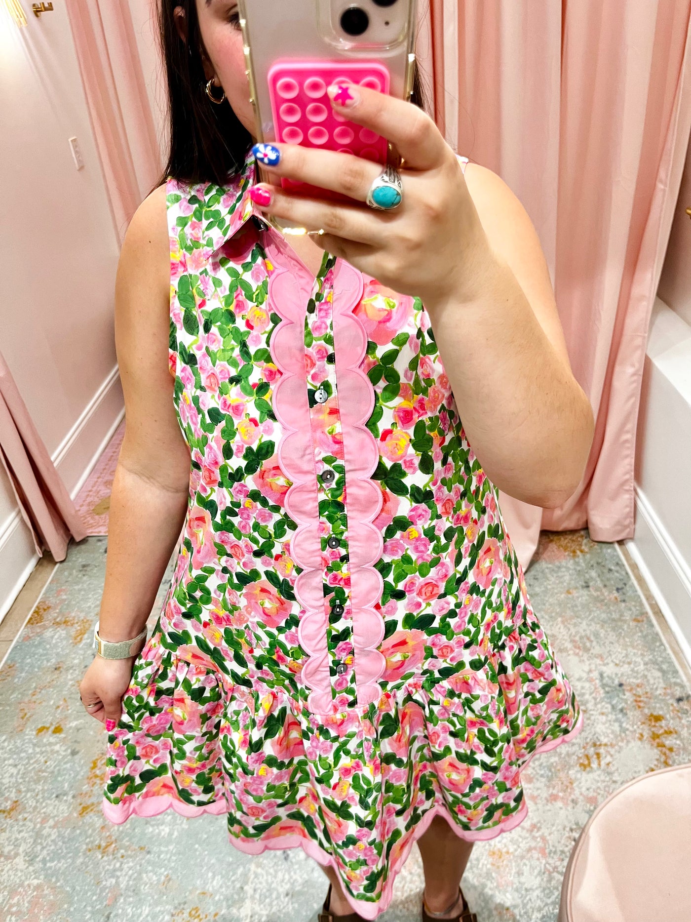 Eden Floral Print Dress