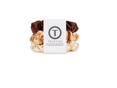 Teleties- 3 Pack Large Hair Scrunchies