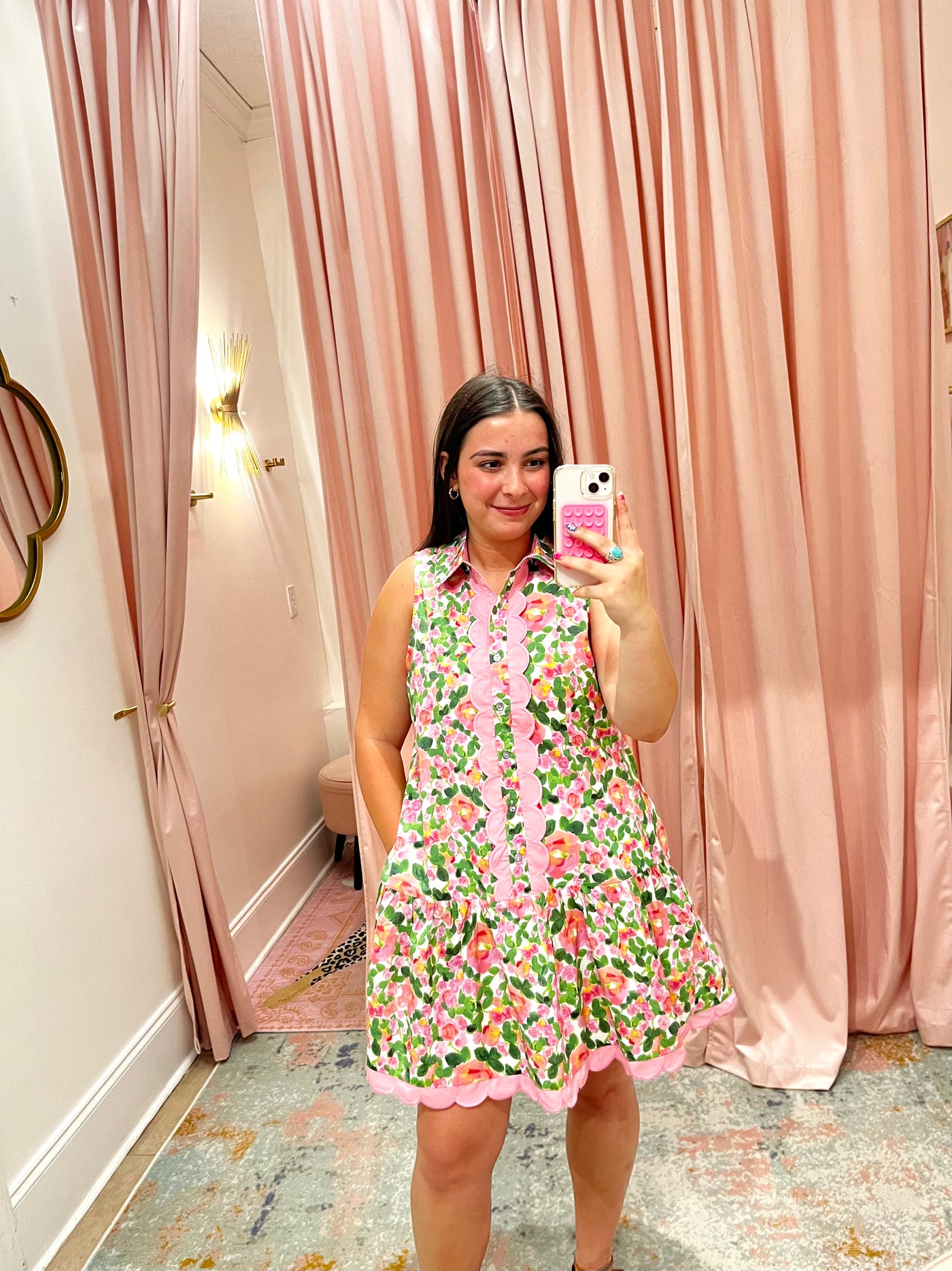 Eden Floral Print Dress