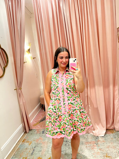 Eden Floral Print Dress