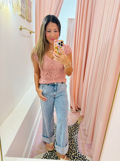 Carla Crochet Top