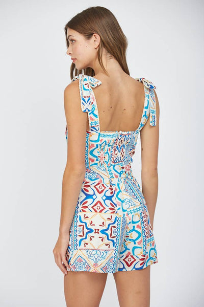 Phoebe Strap Tie Romper