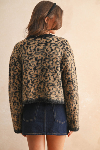 Prowl Print Cardigan