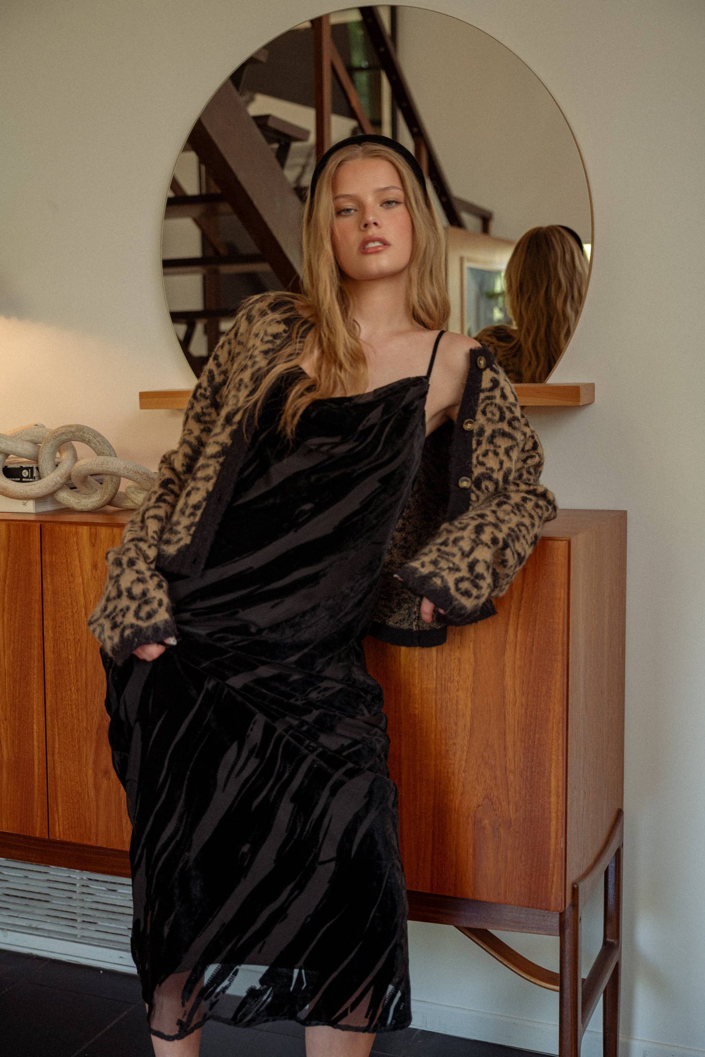 Prowl Print Cardigan